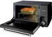 Profi Cook PC-MWG 1204 Stand-Mikrowelle 23 Liter 49,5cm breit 800 Watt Easy Clean schwarz