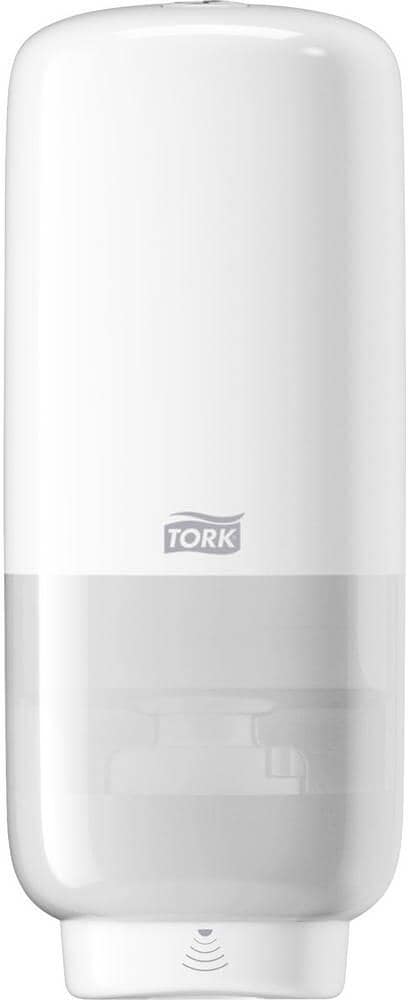 Tork 561600 Sensor-Seifenspender Sensorspender Schaumseife Wandseifenspender Wandmontage weiß