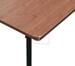 Camp4 Tjörn Campingtisch Kapptisch Garten Outdoor Terrasse 100x68cm Bambus-Dekor