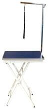Ibanez B39101 Klapptisch Tischplatte für kleine Hunde 60x44cm blau