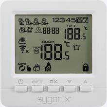 Sygonix SY-4500820 Funk-Raumthermostat Unterputz Wochenprogramm weiß