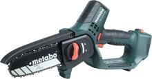 Metabo 600856500 Akku Gehölzsäge Kettensäge Schwertlänge 150mm Ladegerät grün schwarz