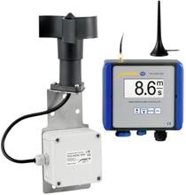 PCE Instruments PCE-WSAC 50W 230 Anemometer Windsensor Windgeschwindigkeit 4-180km/h 230V AC Funkübertragung