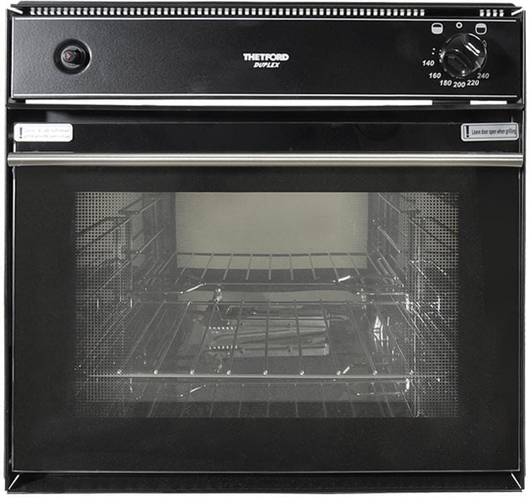 Thetford Duplex Einbau-Gasbackofen mit Grill 45,6cm breit 36 Liter Piezozündung