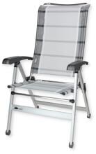 Dukdalf Cha Cha Klappstuhl Campingstuhl Gartenstuhl Outdoor silber/anthrazit