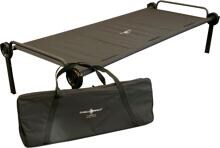 Disc-O-Bed One Feldbett Campingbett Outdoor Zelten 210x85x42cm schwarz