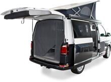 Hindermann Insektenschutzvorhang Moskitonetz Fiat Ducato ab Bj. 07/2006 Hecktür hoher Türausschnitt schwarz