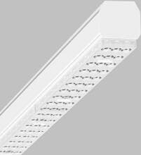 Regiolux Geräteträger LED SDGOB/1500 LED 8200-5000 840 ETM vw RAL 9016 30-53W 5000-8200lm 4000K verkehrsweiß