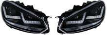 1 Paar Osram LEDriving Xenarc Golf VI Komplett-Scheinwerfer Xenon 12V 25 Watt schwarz