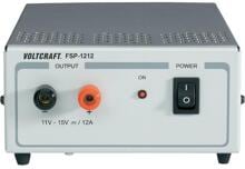 Voltcraft FSP 1212 Festspannungsnetzgerät Labornetzgerät 15V/DC 12A 180 Watt grau
