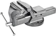 Toolcraft TO-5342451 Schraubstock Schraubzwinge Halterung 200mm Spannweite 150mm Beckenbreite Stahl silber