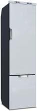 Vitrifrigo Slim 150 CHR Kompressor-Kühlschrank 41,7cm breit 150 Liter 12/230V 70 Watt mit Gefrierfach grau