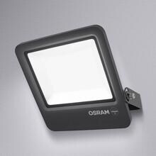 LEDVANCE Endura Flood LED-Außenstrahler Fluter 120° 150 Watt IP65 13200lm 4000K neutral-weiß grau
