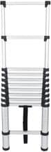 Carbest Escali Multifunktions-Leiter 11-stufig 320cm Aluminium Caravan Reisemobil Camping