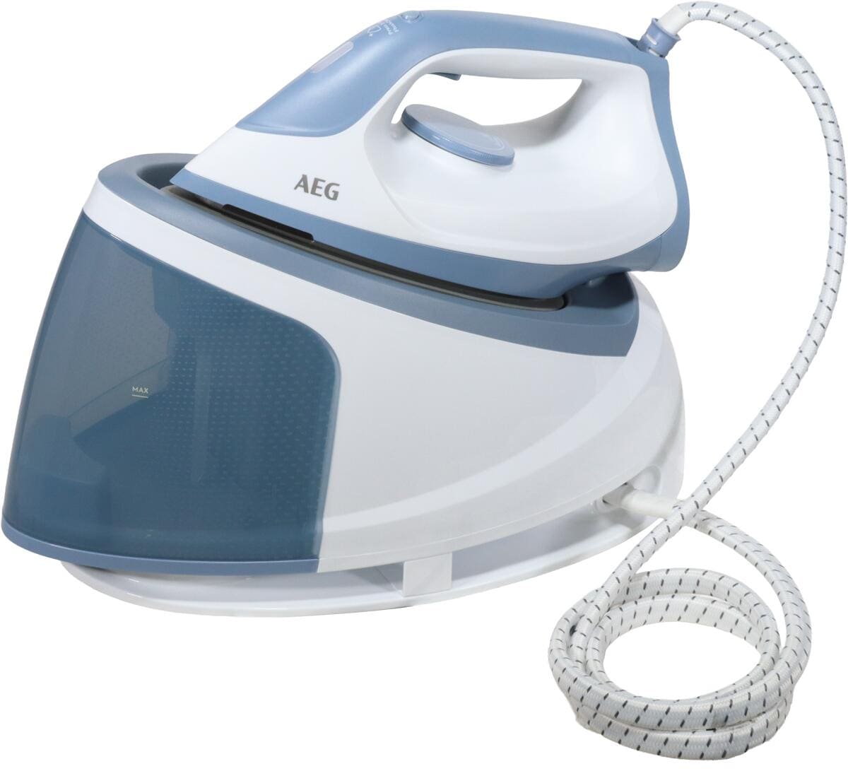 AEG ST5-1-2DB GENTLE 5000 Dampfbügelstation Bügeleisen 2400 Watt 1,2 Liter demin blue