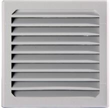 Elmeko LV 100 230V AC Filterlüfter Schaltschranklüfter Ventilator 12 Watt 105x105x59,5mm lichtgrau