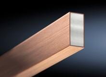 3 Stück Rittal SV Cuponal Sammelschiene Länge 2400mm 20x10mm