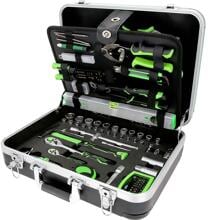 KS Tools 512.0145 1/4"+1/2" Universal-Werkzeug Werkzeugset 6-kant Koffer 145-teilig