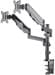 Manhattan 461597 2-fach Monitor-Tischhalterung 17