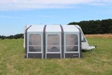Teildefekt Outdoor Revolution EVORA 390 Pro Climate Caravan-Vorzelt 390x280cm Camping grau