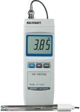 Voltcraft PH-100 ATC Digitales pH-Meter pH-Messgerät 0-14pH 9V Temperatur-Kompensation grau