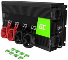 Green Cell GC-INV15 Wechselrichter Spannungswandler Sinuswelle 3000 Watt 12V-230V Schraubanschluss