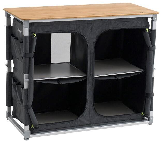 Outwell Padres XL Campingschrank Küchenbox Küchenschrank 100x49x82cm grau