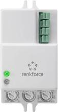 Renkforce 1530623 HF-Bewegungsmelder Bewegungsschalter Relais Wand Decke 360° weiß