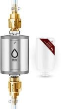 Alb Filter Travel Nano Trinkwasserfilter Wasserfilter Keimsperre für Festeinbau Caravan Wohnmobil Wohnwagen edelstahl natur
