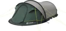 Outwell Nexion Forest Pop-up Zelt Wurfzelt Campingzelt 3-Personen 125x375cm grün