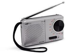 Caliber HPG 311R Taschenradio Tischradio Hörfunkgerät UKW batteriebetrieben grau