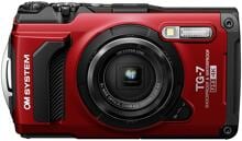 OM System TG-7 digitale Kompaktkamera CMOS 12MP 4,5-18mm Bluetooth WiFi USB rot
