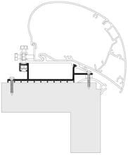 Thule Omnistor Adapter Roof Top Omnistor 9200/6300 Markise Camping Wohnwagen Wohnmobil