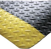 Coba SD010707C Arbeitsplatzmatte Bodenmatte Deckplate 0,9mx15mm gelb schwarz