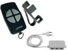 Berner BHÜ120 Funk-Umrüstpaket Handsender 4-Kanal und Funkempfänger 2-Kanal 230V 868MHZ Festcode
