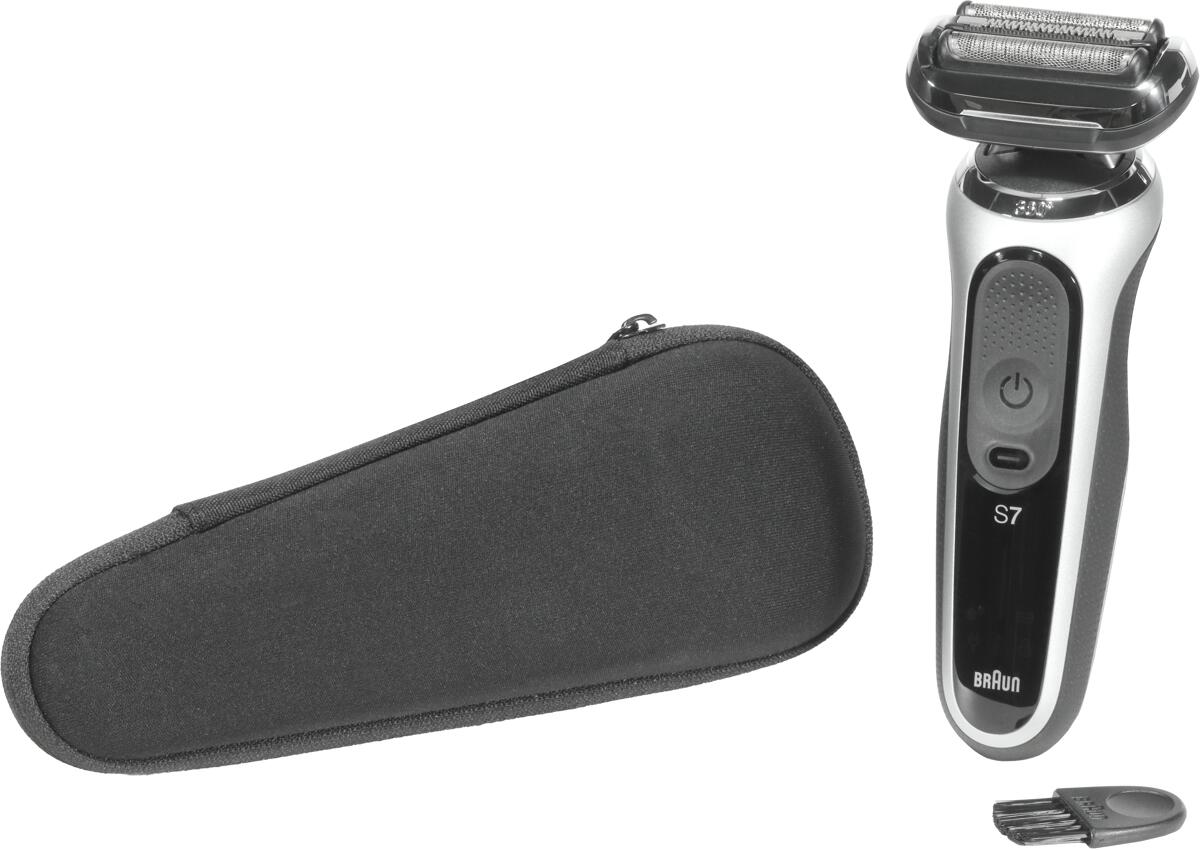 Braun Series 7 71-S1000s Folienrasierer Herrenrasierer Elektrorasierer akkubetrieben schwarz grau