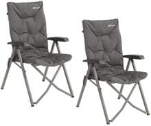Outwell Yellowstone Lake Faltstuhl Set Campingsessel Gartenstuhl Camping Wagner Edition grau