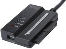 Digitus IDE SATA II Festplatten-Adapter USB 3.2 Gen 1 Anschlusskabel schwarz