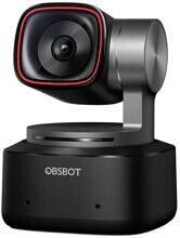 Obsbot Tiny 2 PTZ 4K-Webcam Computerkamera 3840x2160 Pixel USB AI-Tracking Standfuß schwarz