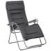 Lafuma Futura XL BeComfort Relaxsessel Campingsessel Liege Garten Terrasse dark grey