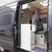 Horrex Plissee Fliegenschutztür für Ford Transit Generation 7 schwarzgrau