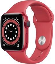 Apple Watch Series 6 Smartwatch Fitness-Uhr Aluminiumgehäuse 40mm Sport Armband Bluetooth WLAN rot