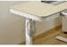 SpeaKa Professional SP-12061128 Sitz-Stehschreibtisch Schreibtisch elektrisch höhenverstellbar Holz weiß
