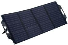 Faltbares Monokristallines Solarmodul Solarplatte Solarsystem Krokoklemmen DC Anschluss 100W