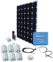 Phaesun SPR Caravan Kit Solar Peak SMS15 Solar-Komplettanlage Solarpanel Solarmodul 170 Watt Outdoor