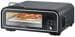 Severin Serico Elektro Pizzaofen Display Pizzastein Timerfunktion schwarz