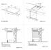 Neff T58STF1L0 N90 autarkes Induktions-Kochfeld 80,2cm breit TwistPad Kindersicherung 4 Kochzonen Edelstahrahmen