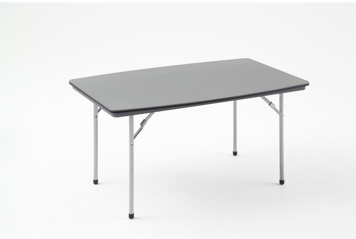 Wecamp DeLite Campingtisch Esstisch Reisetisch Garten Terrasse 90x140cm grau