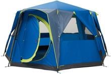 Coleman Cortes Octagon 8 Zelt Tipi Familienzelt 8-Personen Camping Outdoor blau hellgrün