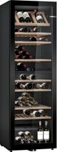 Bosch KWK36ABGA Stand-Weinkühlschrank 60cm breit 370 Liter 199 Flaschen Glastür 2 Temperaturzonen schwarz
